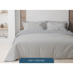 cumpără Lenjerie de pat Relaxe Home Lenjerie de pat Soft Dreams (EURO) (200x220) (Grey Cascade) în Chișinău 