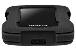 2.0TB (USB3.1) 2.5" ADATA HD330 Anti-Shock External Hard Drive, Black (AHD330-2TU31-CBK)