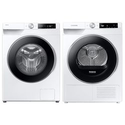 купить Стиральная и сушильная машины Samsung WW11DG6B25LEU4 + DV90T6240LE/S7 в Кишинёве 