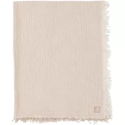 купить Детское постельное белье Jollein 516-522-68090 Paturica din muselina Fringe Stripe Biscuit GOTS, 120x120cm в Кишинёве 