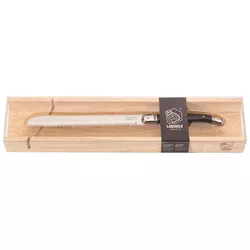 cumpără Set cuțite Laguiole Premium Line Bread Knife Black cu Suport-tocator Baguette în Chișinău 