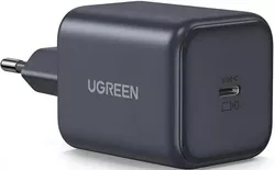 купить Зарядное устройство сетевое Ugreen 65052 GaN Charger 1xType-C 45W X524, Black в Кишинёве 