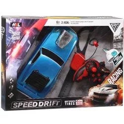 купить Радиоуправляемая игрушка New World 12065-2 Ретро-машинка 1:18 с т/с, синяя, 880235 в Кишинёве 