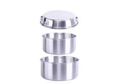 Посуда туристическая KingCamp Camper 2 KP3901 silver (1020)