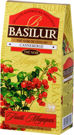 Черный чай Basilur Magic Fruits,  Cranberry, 100 г