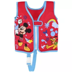 купить Аксессуар для плавания Bestway 9101DBW Vestă de înot din material textil Mickey Mouse, 51x26x34 cm, 1-3 ani в Кишинёве 