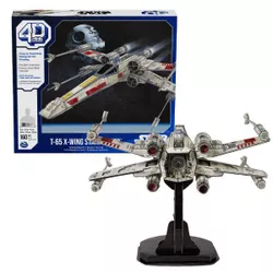 купить Конструктор Spin Master 6069813 Puzzl 4D: Nava Spațială Xwing, seria Star Wars, 160 piese в Кишинёве 