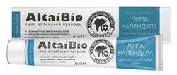 Алтайбио "Липа-Календула" Зубная паста для чувствительных зубов