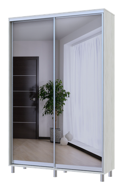 City Lite 2-дверные зеркала заднего вида 2,25 м x 1,5 м x 0,45 м белое дерево 0449