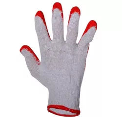 cumpără Îmbrăcăminte de lucru Lahti Pro 7503273 Mănuşi vampirki cu protecţie latex, roşu-albe, L (12per), L210609W în Chișinău 