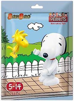 купить Игрушка BanBao 7537-1 Peanuts Snoopy Figure Foilbag в Кишинёве 