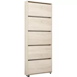 купить Полка для обуви Mobildor-Lux Leo Slim 60x16x203H cm Sonoma в Кишинёве 
