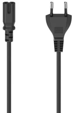 cumpără Cablu IT Hama 223277 Mains Cable With Euro Plug, 2-Pin Plug, Ac Connector C7, 5 M, Black în Chișinău 