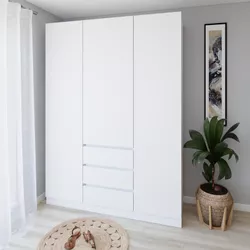 cumpără Dulap Smartex (15904) N16 160cm Alb în Chișinău 