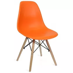 купить Стул Deco Eames A-37 Orange в Кишинёве 