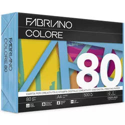 купить Бумага офисная Fabriano 74321297 Hartie Colore A4, 80g/m2, 500 foi azzuro в Кишинёве 