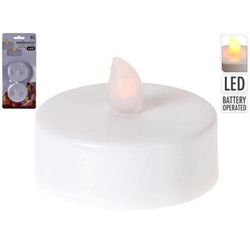 купить Декоративное освещение Promstore 39721 Набор свечей LED чайных 2шт D5.8cm, таймер 60-96ч в Кишинёве 