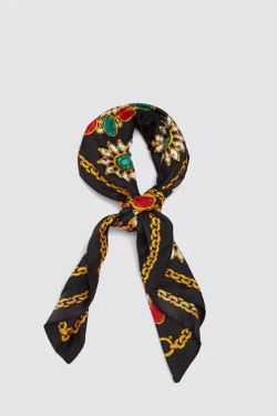 Аксессуар ZARA Черный с принтом 4758/201/800