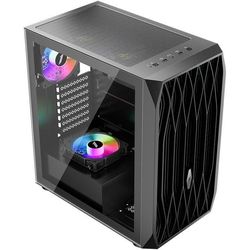 купить Корпус для ПК 1stplayer AY7 Black, ATX w/o PSU (AY7-BK-4F2) в Кишинёве 