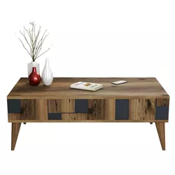 cumpără Măsuţă cafea Trendy Madrid, Antracit 105x37x60cm în Chișinău 