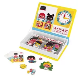 купить Настольная игра Janod J02724 Joc magnetic educativ Learn to Tell the Time в Кишинёве 