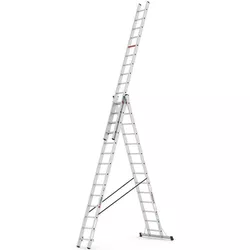 cumpără Scară Cagsan TS215 Scara cu trei tronsoane, 3x13 trepte, H=9,42m, max.150kg în Chișinău 