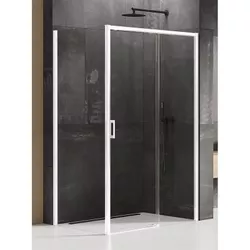 купить Душевая кабина New Trendy Prime White R Quadra100x80x200 Hinged D-0401A/D-0219B в Кишинёве 