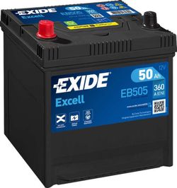 купить Автомобильный аккумулятор Exide EXCELL 12V 50Ah 360EN 200x173x222 +/- (EB505) в Кишинёве 