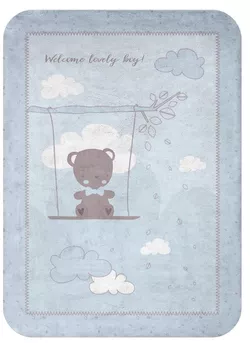 купить Детское постельное белье Kikka Boo 31103020161 Paturica super moale Dream Big Blue, 80/110 cm в Кишинёве 