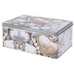 cumpără Decor de Crăciun și Anul Nou Promstore 48937.1 Коробка рождественская 22x16x9cm Шары, металл în Chișinău 