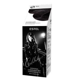 Краска для волос, ESTEL Celebrity, 125 мл., 4/7 - Мокко