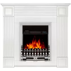 купить Камин электрический ArtFlame Nexor & Galileo Silver, 950x1000x270mm, Alb в Кишинёве 