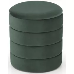 купить Пуф Halmar PACHO 1, Dark green в Кишинёве 