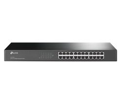 24-port 10/100Mbps Switch  TP-LINK "TL-SF1024", 1U 19" Rack Mount, Metal Case