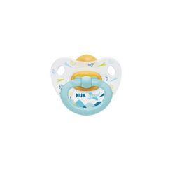 Пустышка ортодонтическая латексная NUK Happy Kids (0-6 меc)