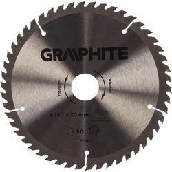 cumpără Disc de tăiere Graphite 57H672 Disc circular pentru lemn, 190x30mm, 50 dinti în Chișinău 