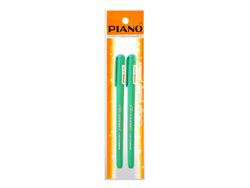 Набор ручек шариковых PS-001 soft ink,1mm, 2шт, зеленых