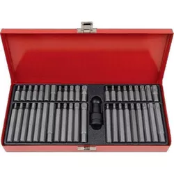 купить Набор головок, бит, насадок King Tony 1043CQ вставки (биты) TORX, HEX, SPLINE 10 мм, 43 пр. в Кишинёве 