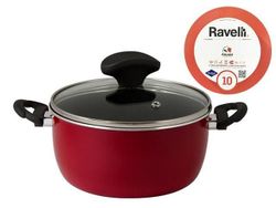 Кастрюля с крышкой Ravelli N10 D20cm 3.5l