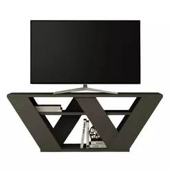 cumpără Comodă TV Trendy Pipralla, Antracit 110x40x30cm în Chișinău 