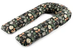 купить Домашний текстиль PernaMea Fata de Perna pt gravide forma-U, Leaves (PM.101702/11) в Кишинёве 