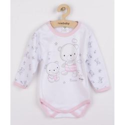купить Детское постельное белье New Baby 36691 боди дл/рукав Bears pink 50 в Кишинёве 