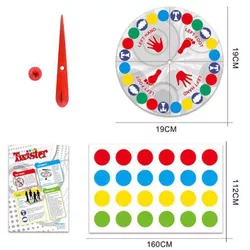 купить Настольная игра miscellaneous 12628 Мини-игра Твистер 424338 в Кишинёве 