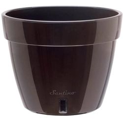 купить Цветочный горшок Santino Asti (12.0L, Negru Auriu/Negru) в Кишинёве 