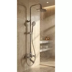 купить Душевая панель Sandy 40495 cu 3 functii, crom в Кишинёве 