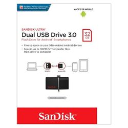 32GB Dual USB Drive 3.0 SanDisk Ultra