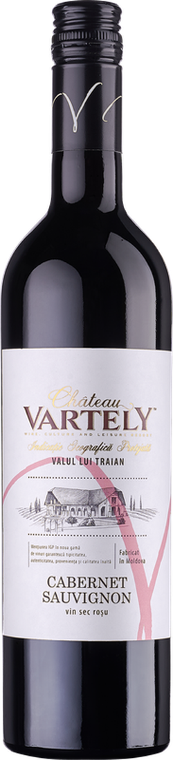 Vin Château Vartely IGP Cabernet Sauvignon,  sec roșu,  2021,  0.75 L