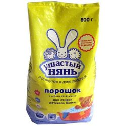 Ушастый Нянь стиральный порошок универсальный, 800 г