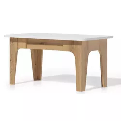 купить Журнальный столик Fabrik Home Crown дуб эвок\ белый ясень в Кишинёве 