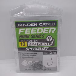 Cîrlige Golden Catch Feeder Nr13, 12buc